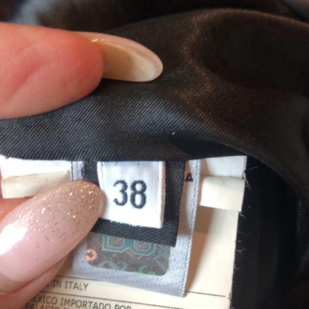 D&G Gold Sequin Bomber Jacket fun sparkly fully lined S - Picture 11 of 15